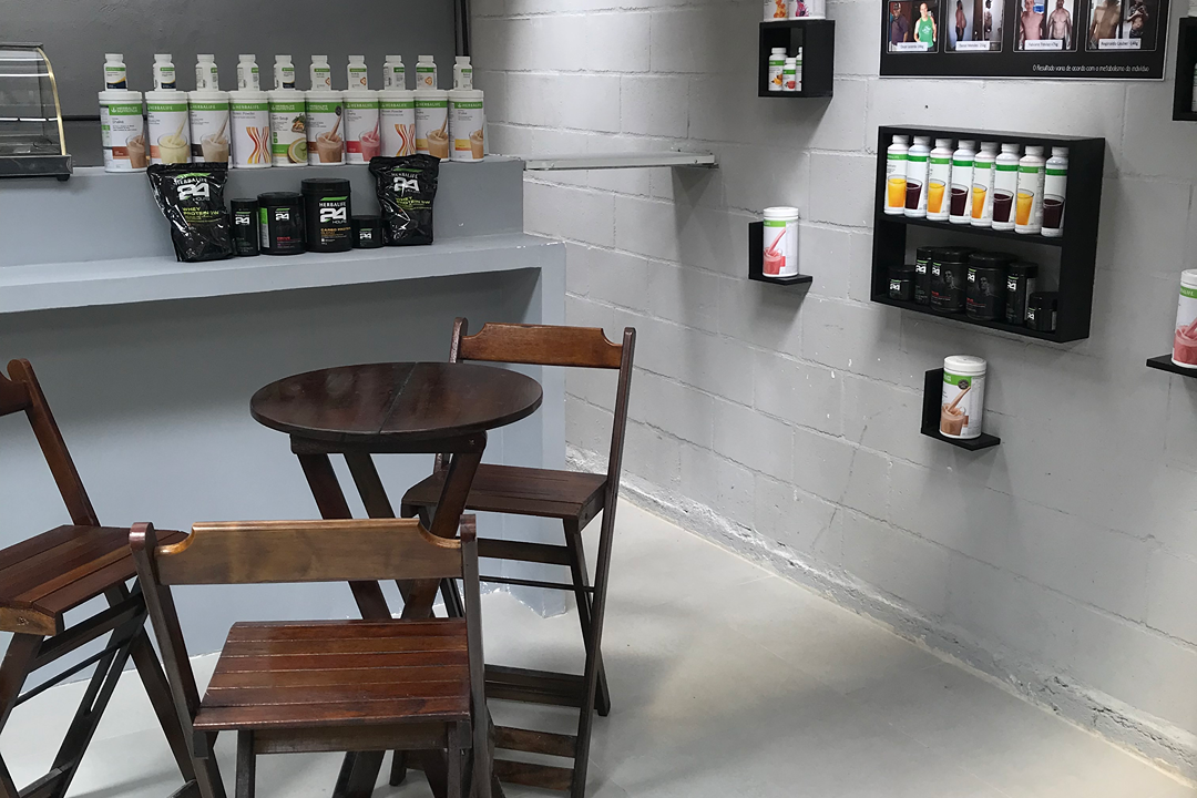 Imagem da estrutura da academia