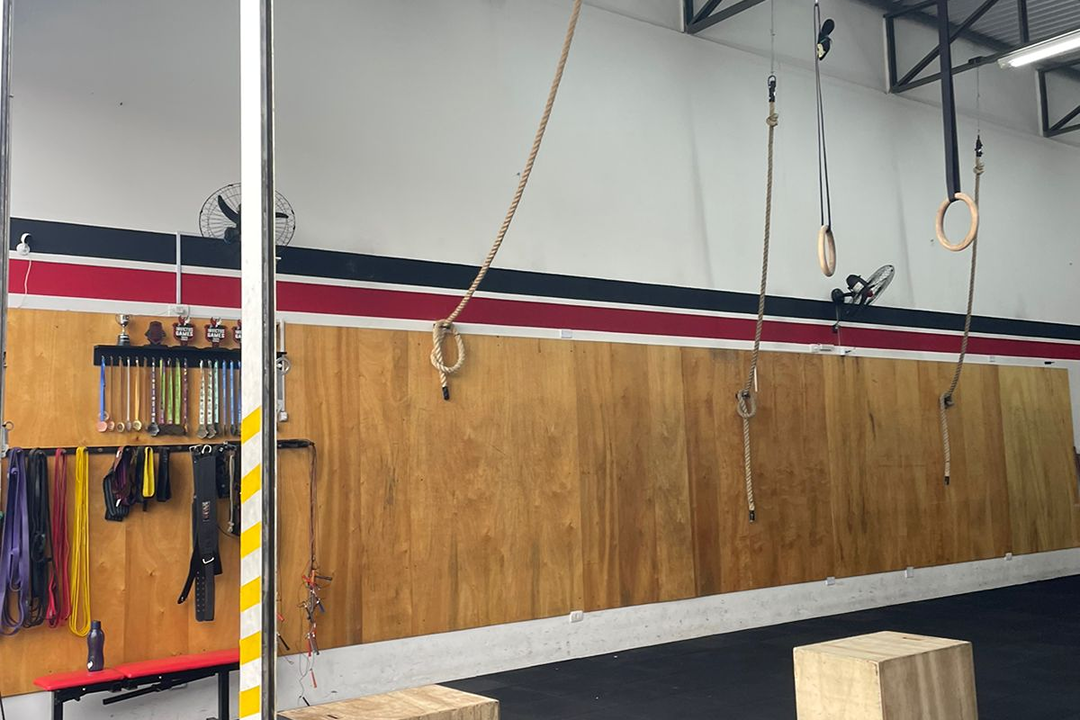 Imagem da estrutura da academia