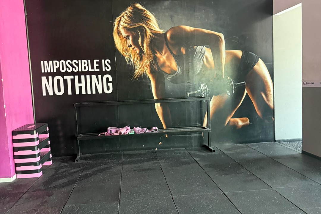 Imagem da estrutura da academia