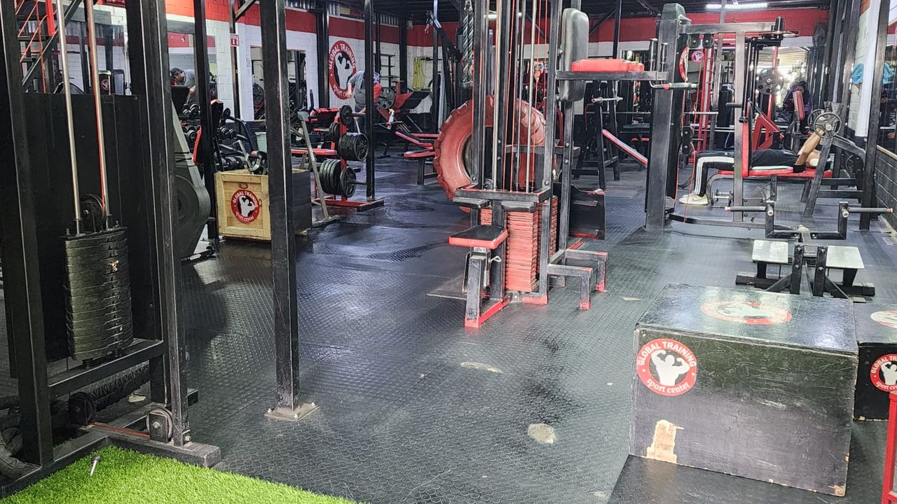 Imagem da estrutura da academia
