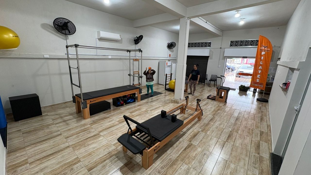 Imagem da estrutura da academia