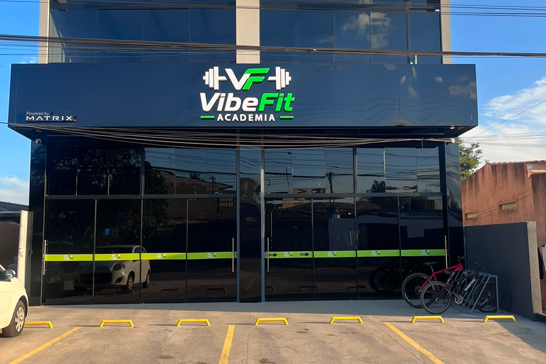 Imagem da estrutura da academia