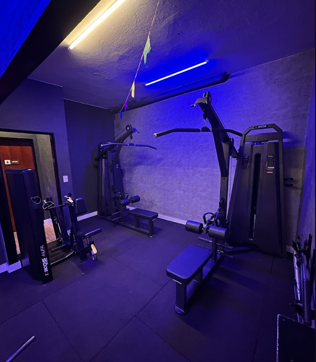 Imagem da estrutura da academia