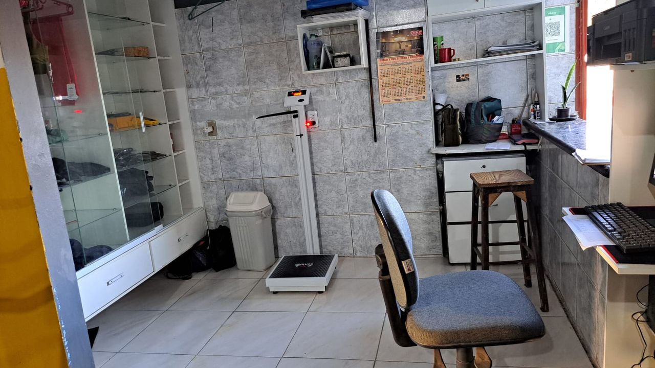 Imagem da estrutura da academia