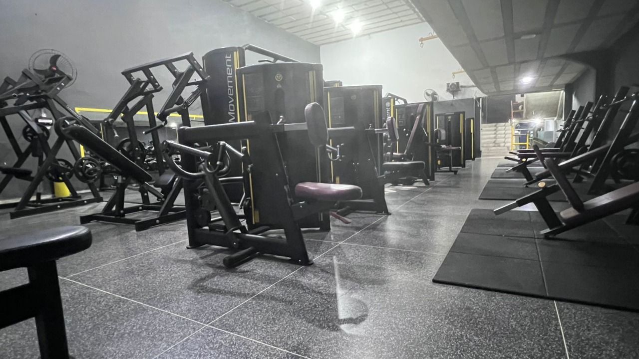 Imagem da estrutura da academia