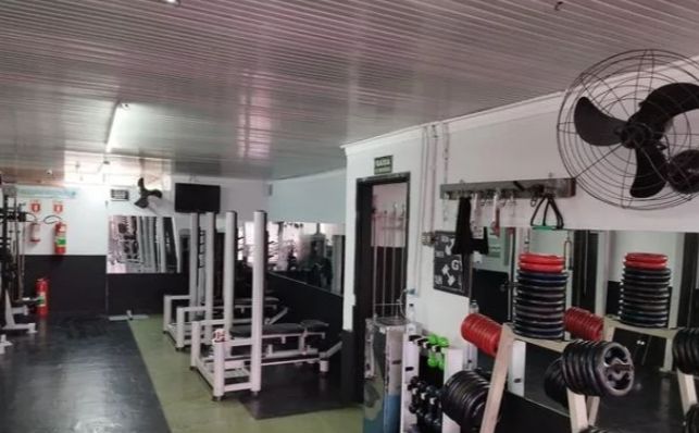 Imagem da estrutura da academia