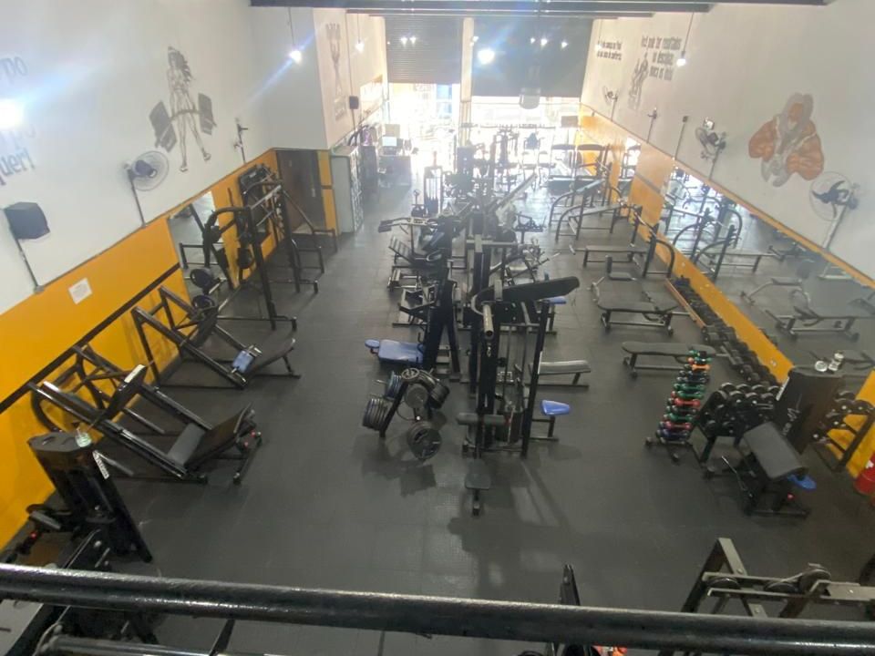 Imagem da estrutura da academia