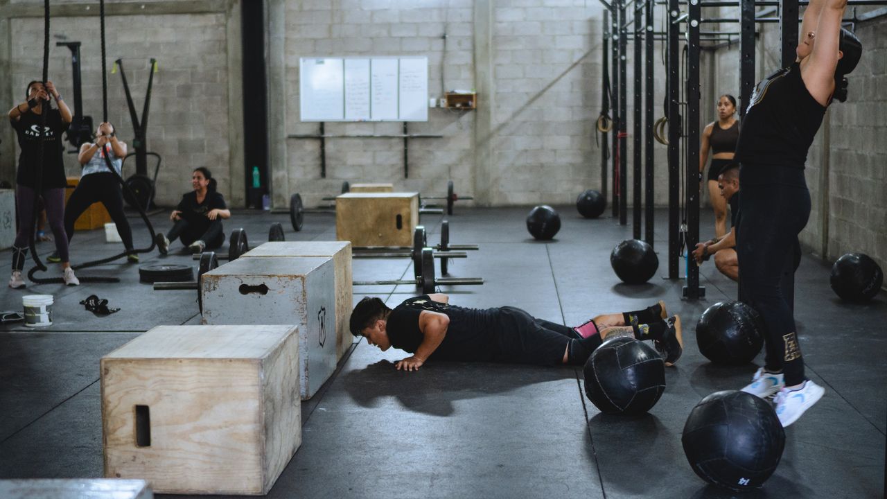 Imagem da estrutura da academia