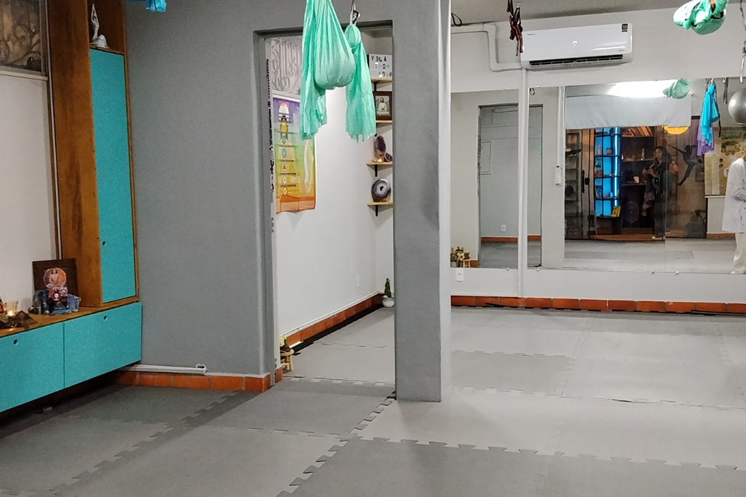 Imagem da estrutura da academia