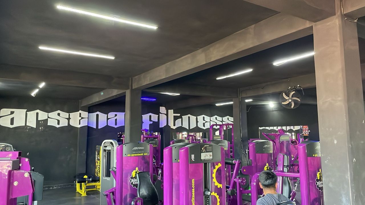 Imagem da estrutura da academia