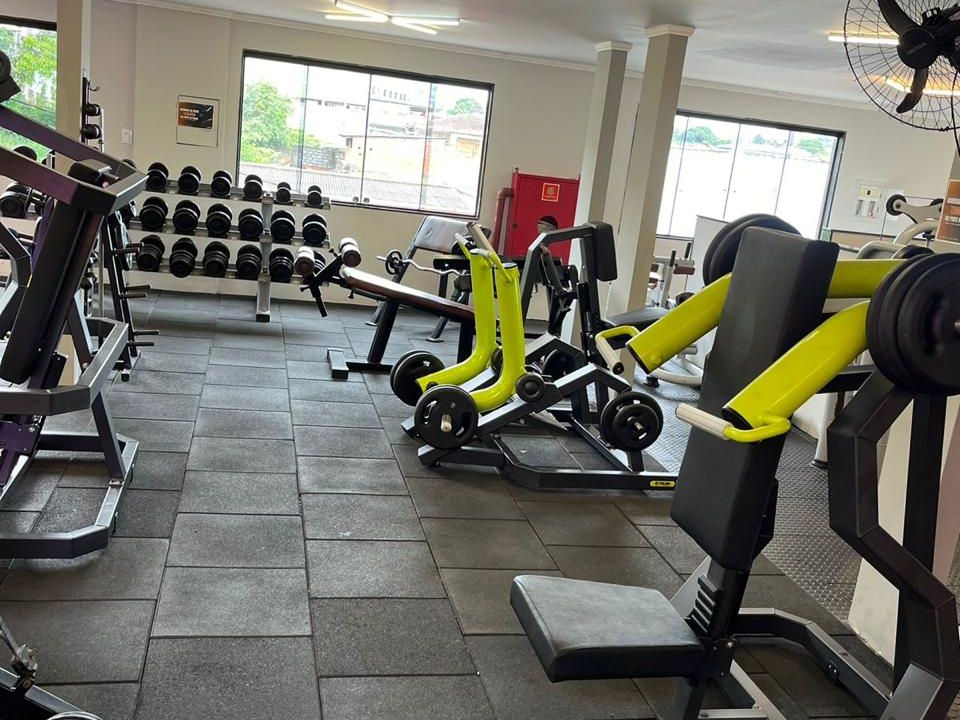 Imagem da estrutura da academia