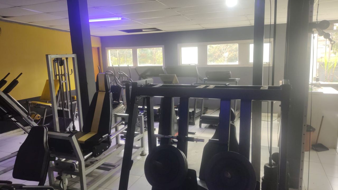 Imagem da estrutura da academia