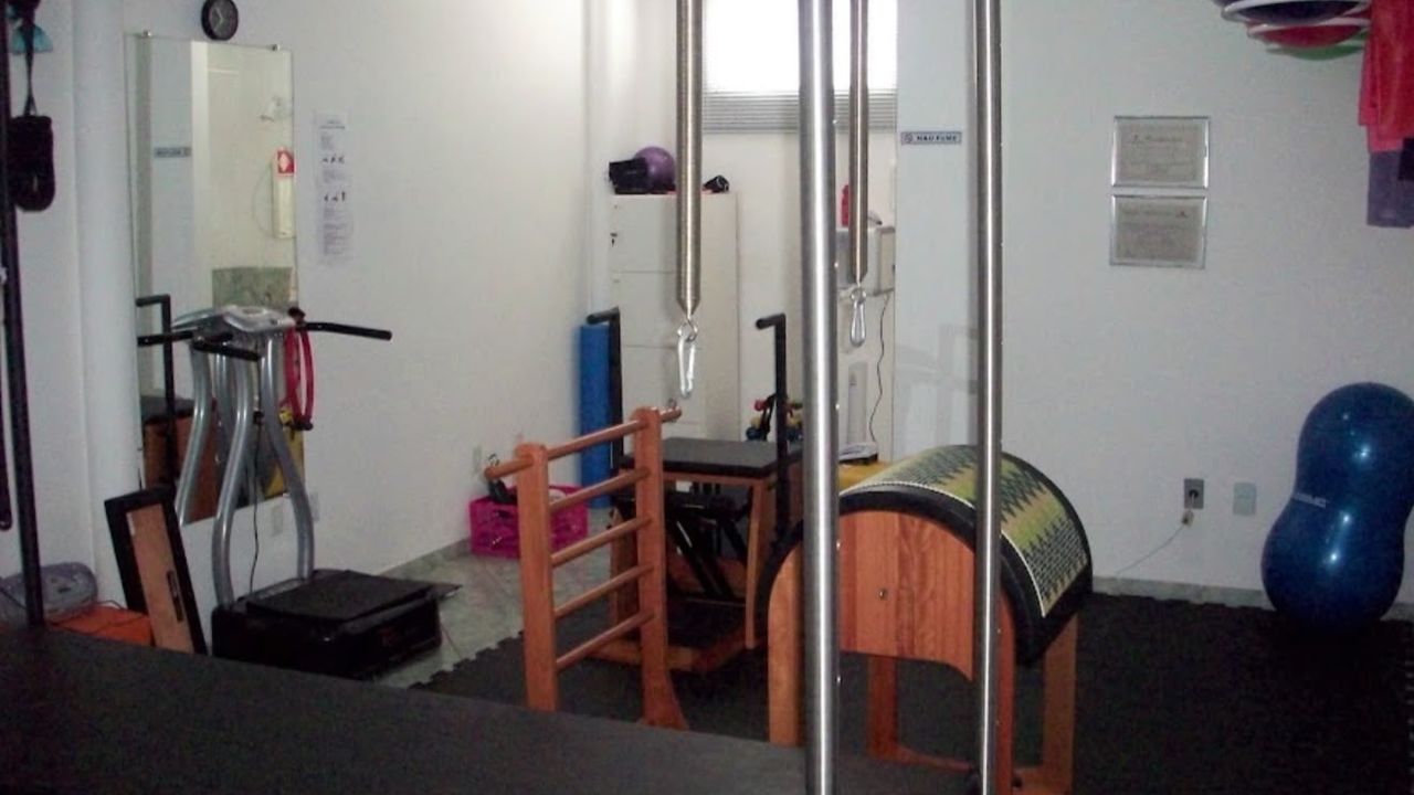 Imagem da estrutura da academia