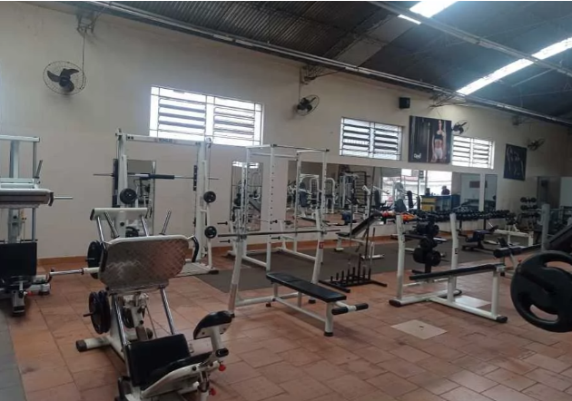 Imagem da estrutura da academia