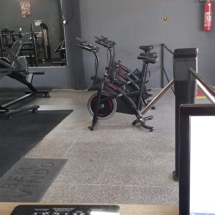 Imagem da estrutura da academia