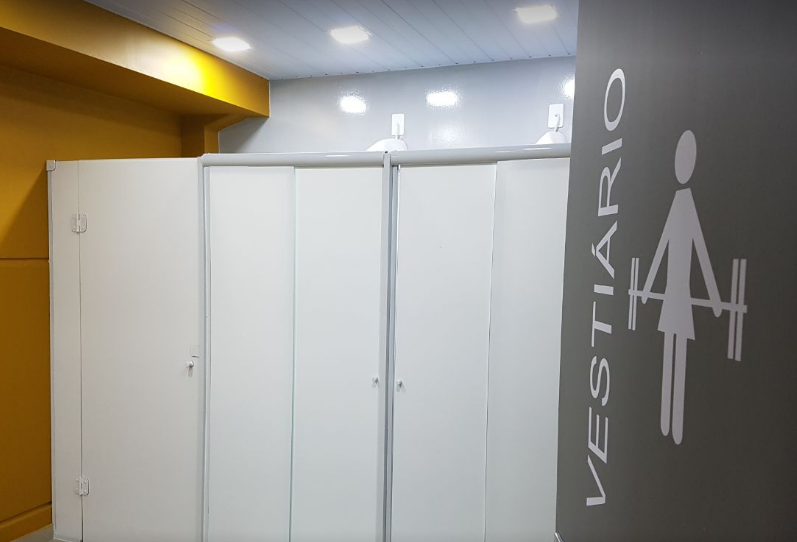 Imagem da estrutura da academia