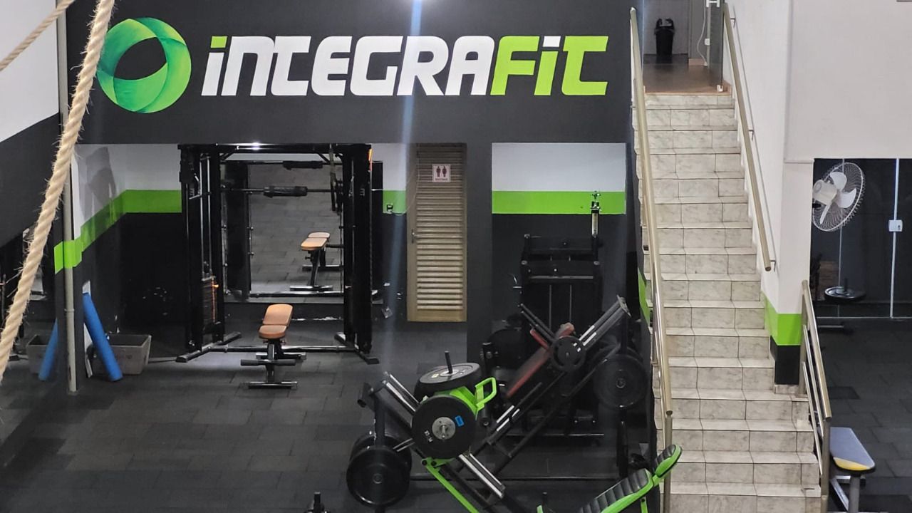 Imagem da estrutura da academia