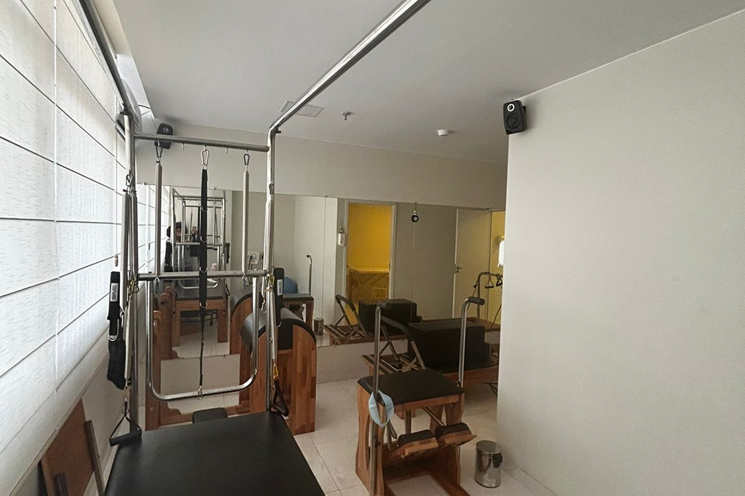 Imagem da estrutura da academia
