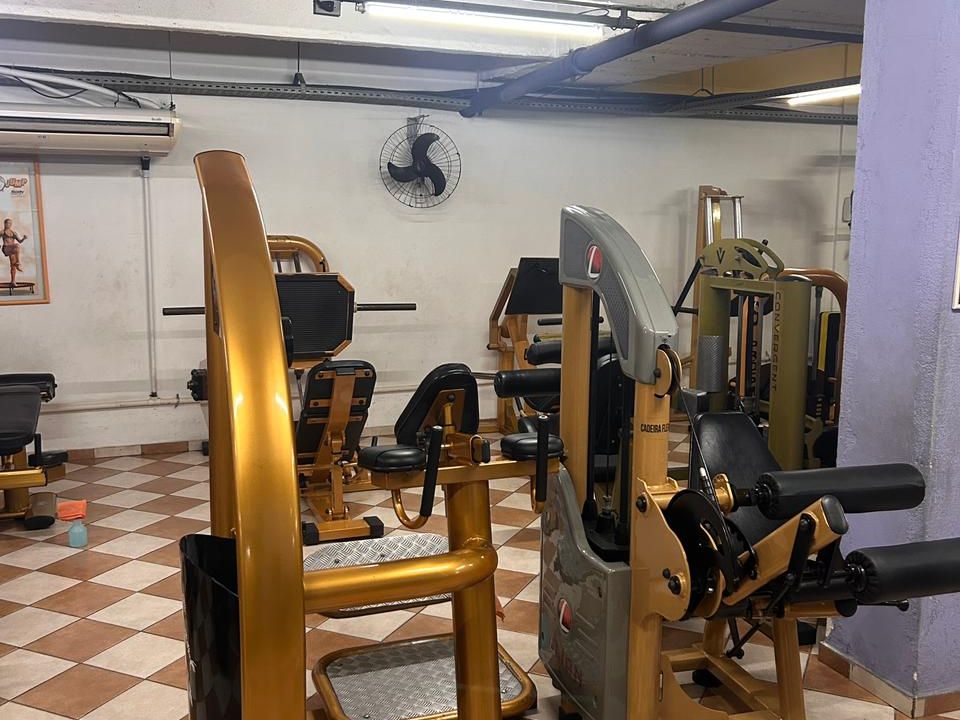 Imagem da estrutura da academia