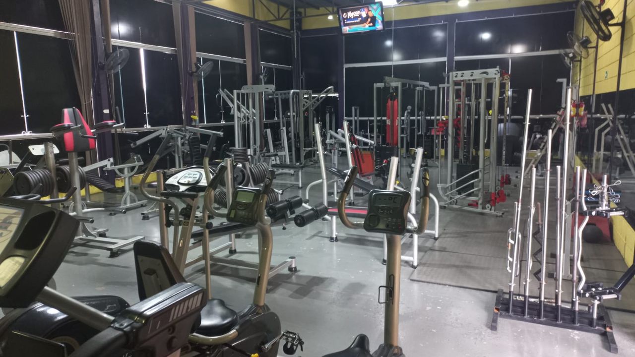 Imagem da estrutura da academia