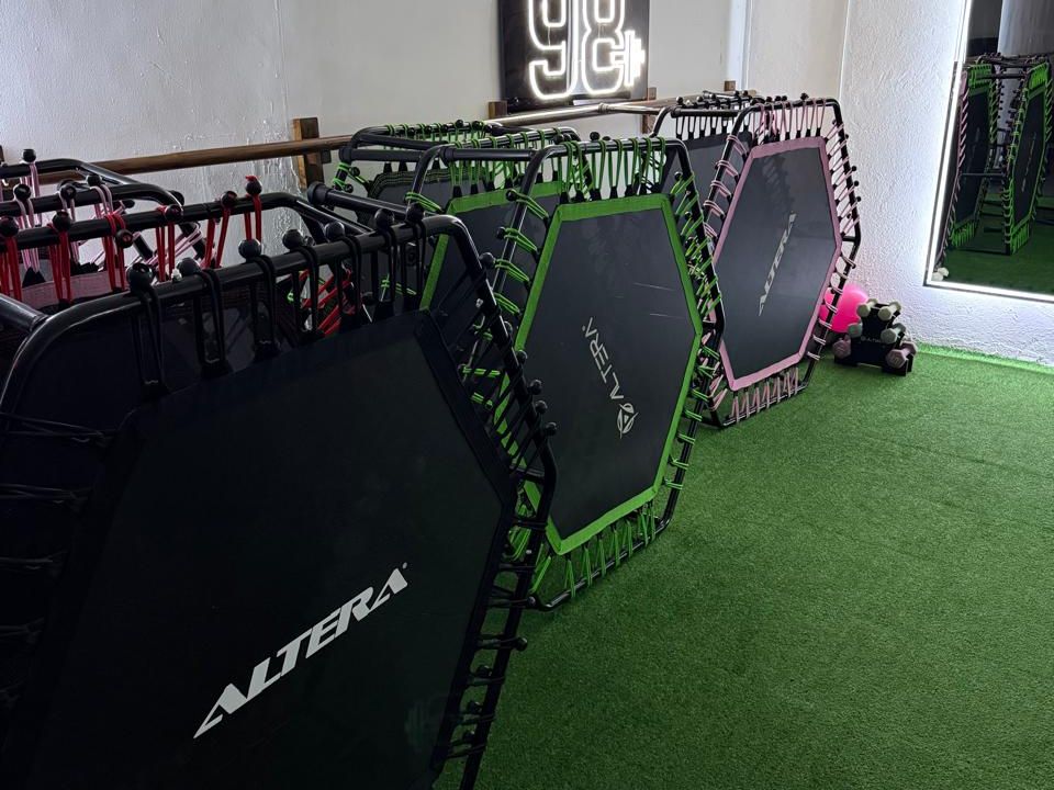 Imagem da estrutura da academia