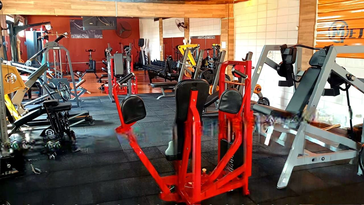 Imagem da estrutura da academia