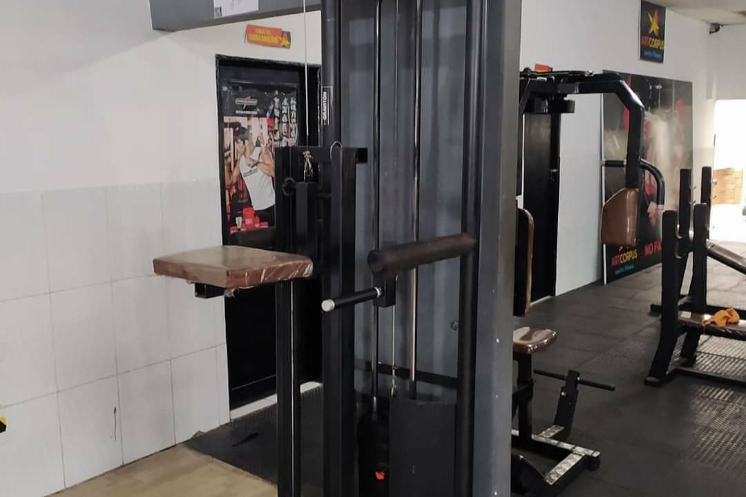 Imagem da estrutura da academia
