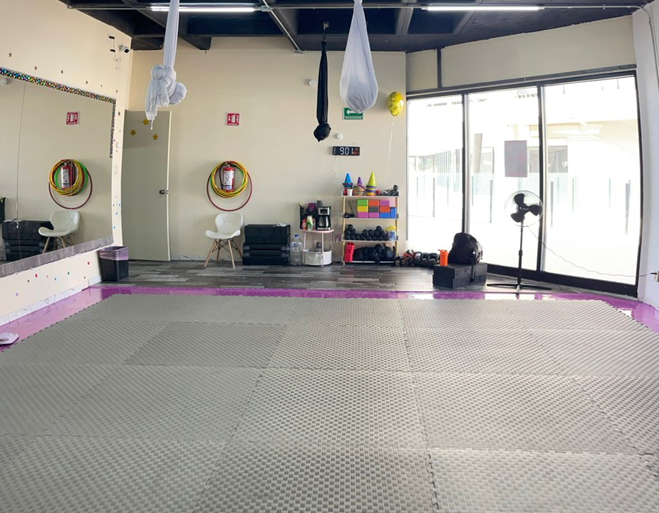 Imagem da estrutura da academia