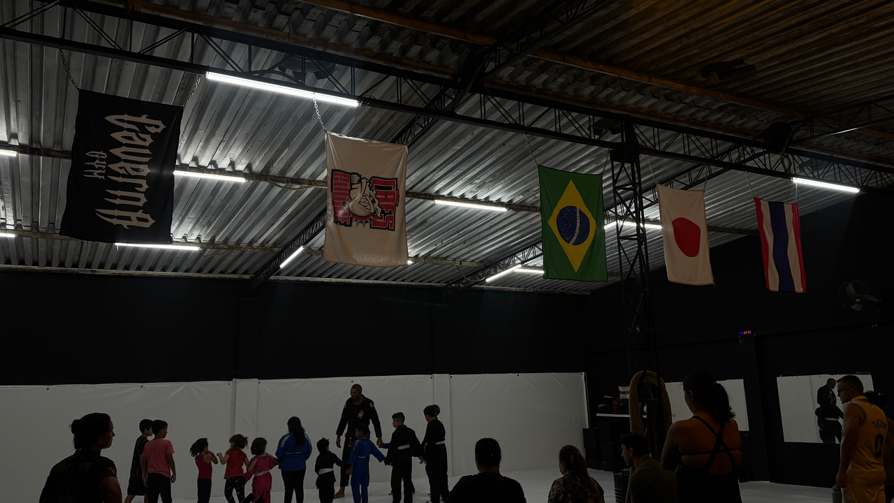 Imagem da estrutura da academia