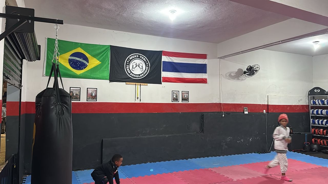 Imagem da estrutura da academia