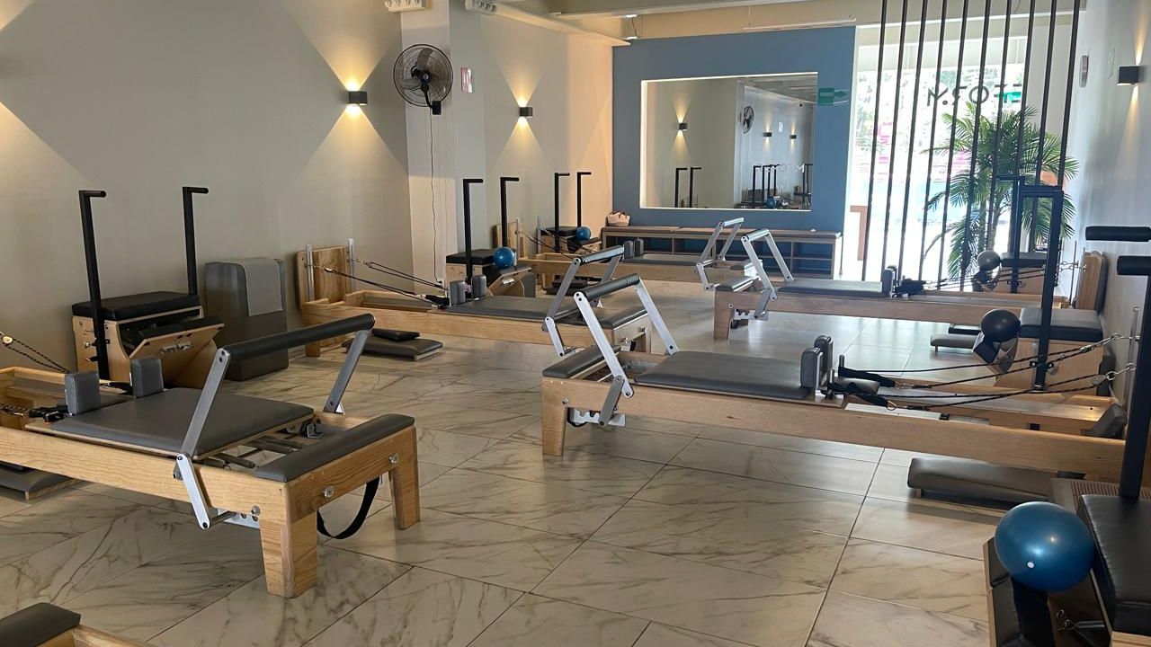 Imagem da estrutura da academia