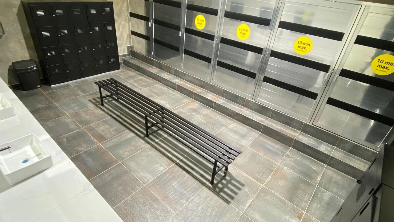 Imagem da estrutura da academia