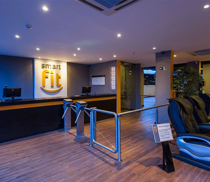 Imagem da estrutura da academia