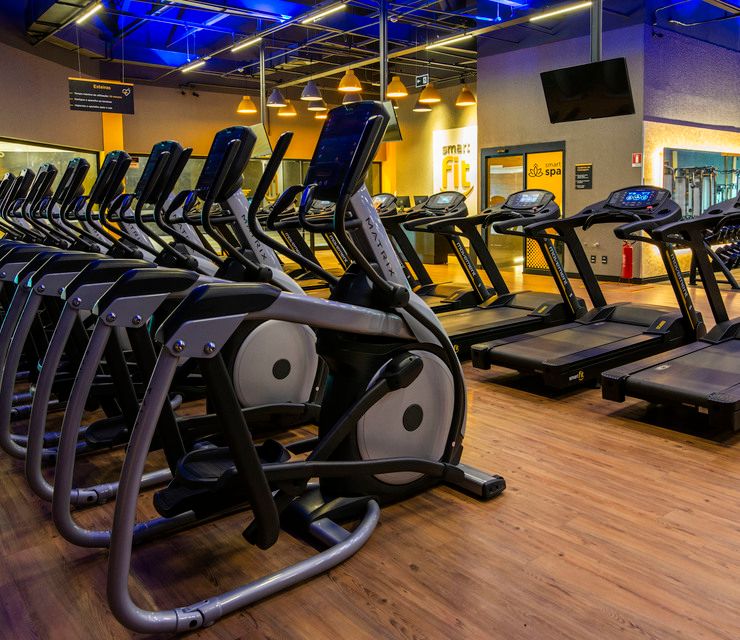 Imagem da estrutura da academia