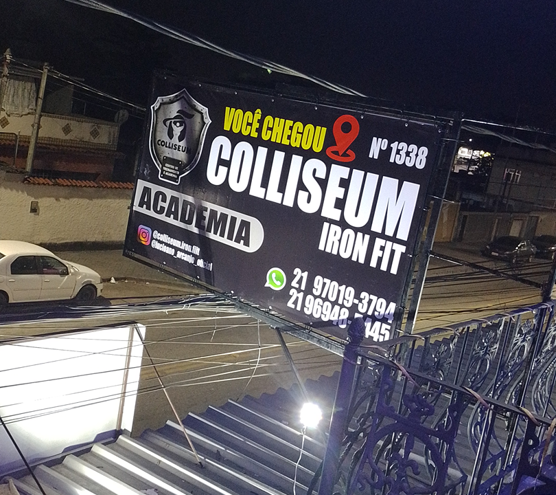 Imagem da estrutura da academia