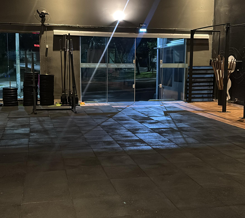 Imagem da estrutura da academia