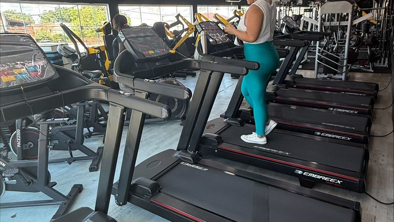 Imagem da estrutura da academia