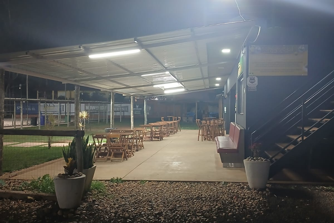 Imagem da estrutura da academia