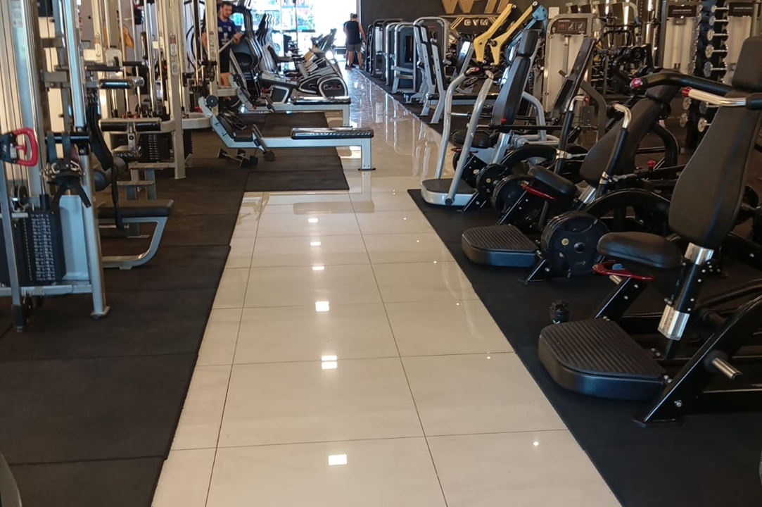 Imagem da estrutura da academia