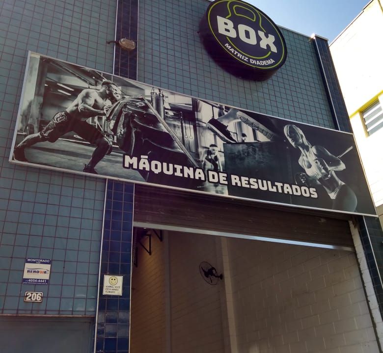 Imagem da estrutura da academia