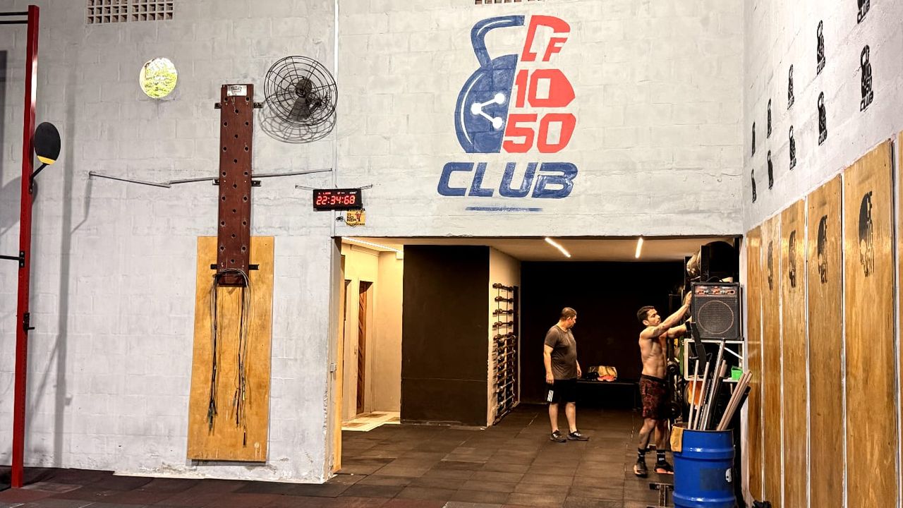 Imagem da estrutura da academia