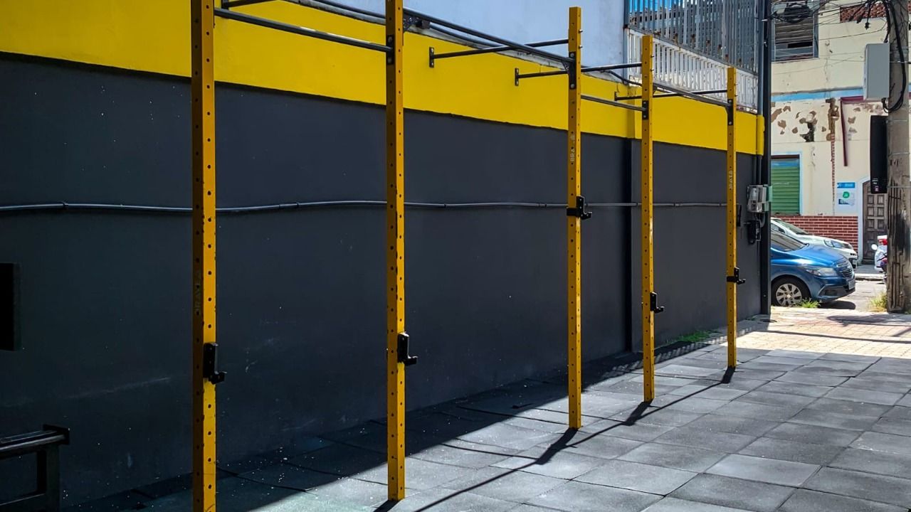 Imagem da estrutura da academia