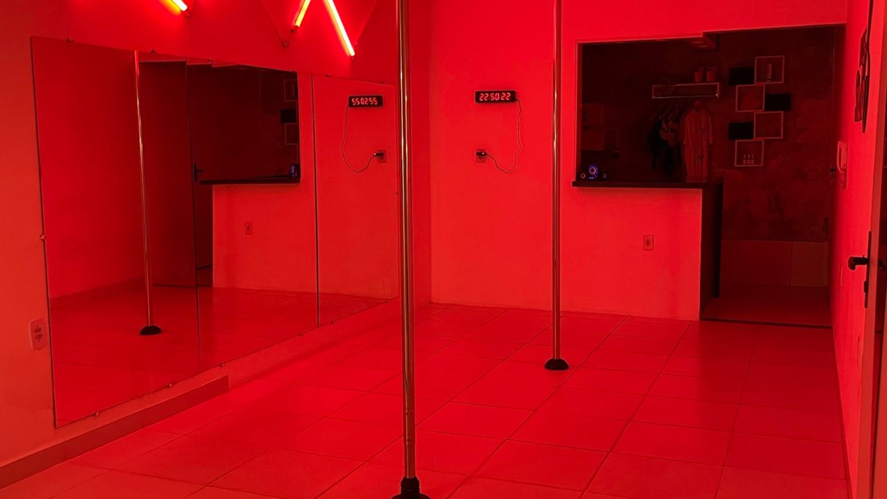 Imagem da estrutura da academia
