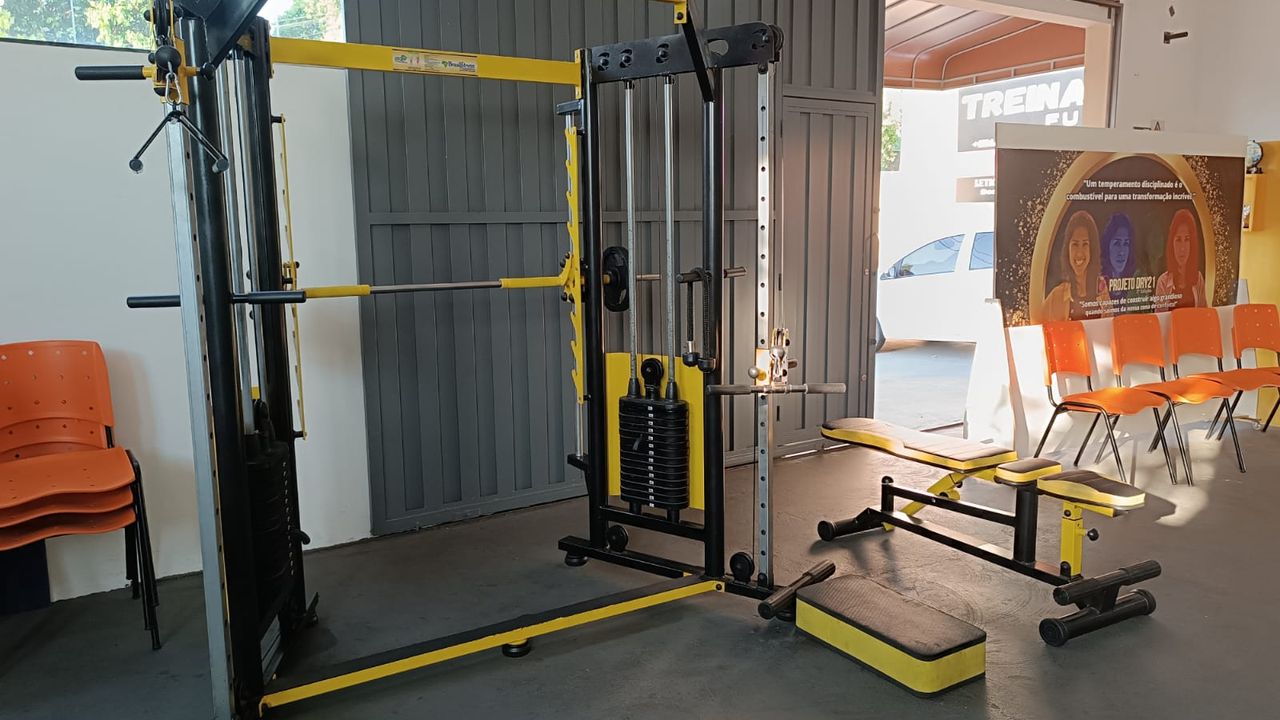 Imagem da estrutura da academia