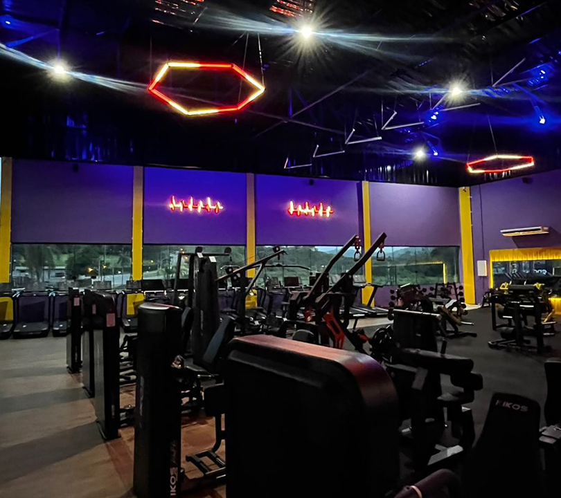 Imagem da estrutura da academia