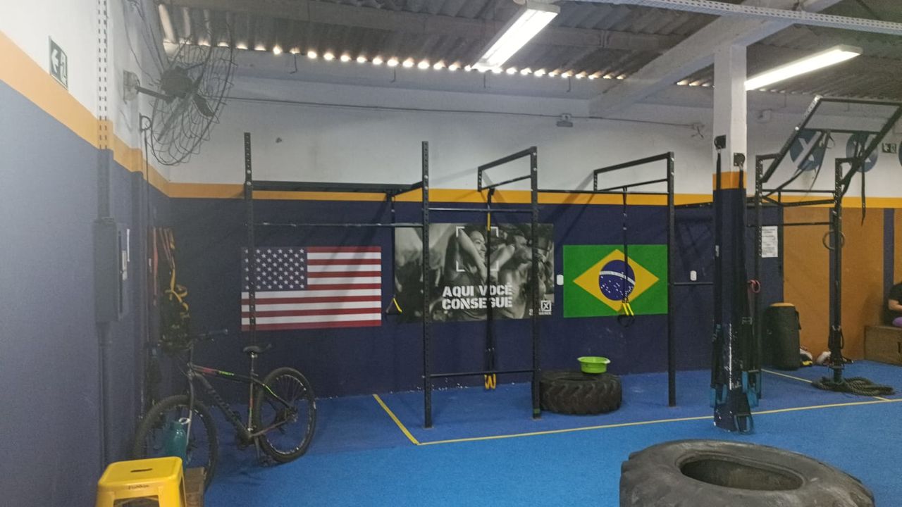 Imagem da estrutura da academia