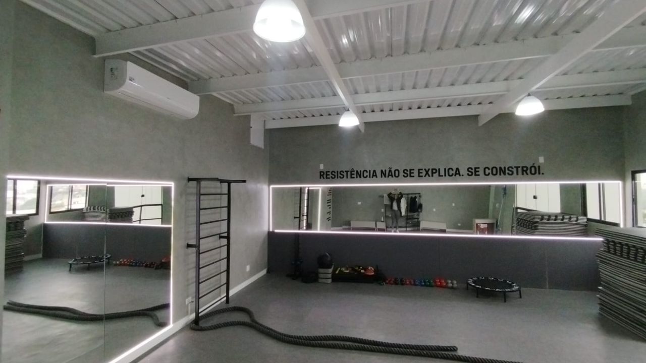 Imagem da estrutura da academia