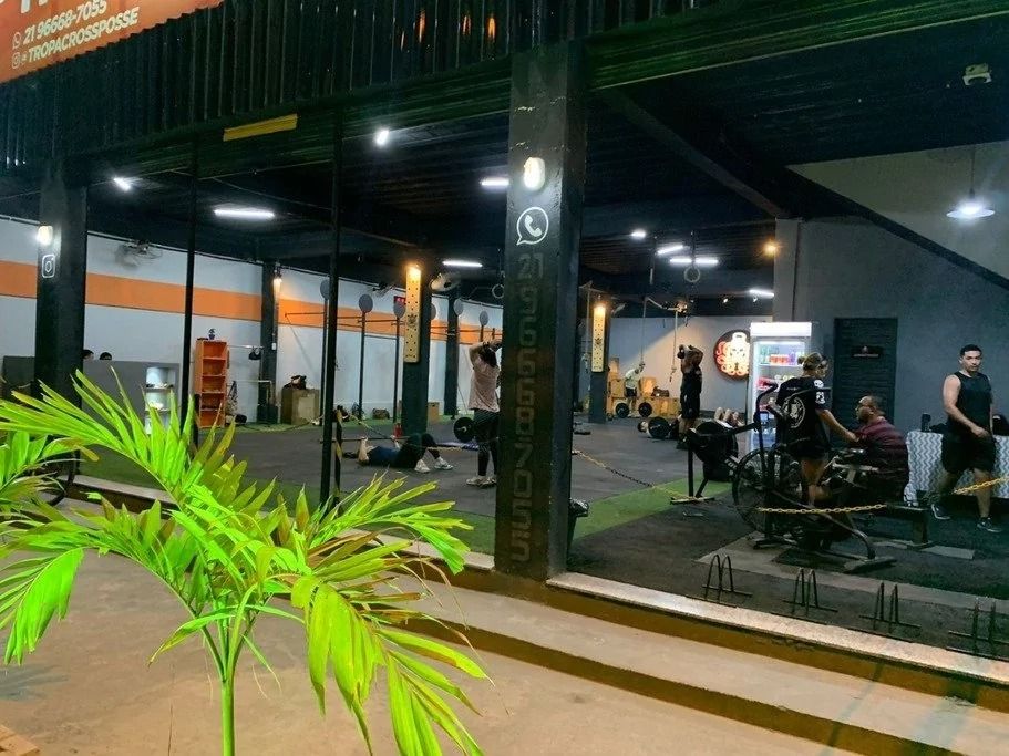 Imagem da estrutura da academia