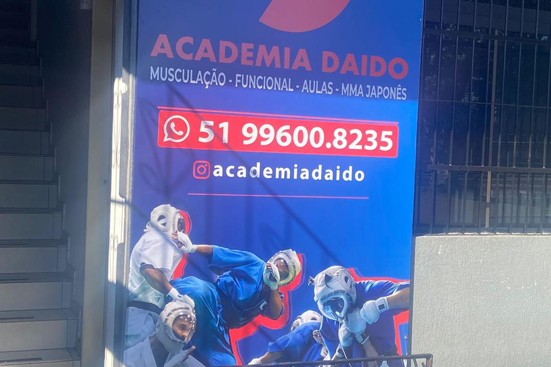 Imagem da estrutura da academia