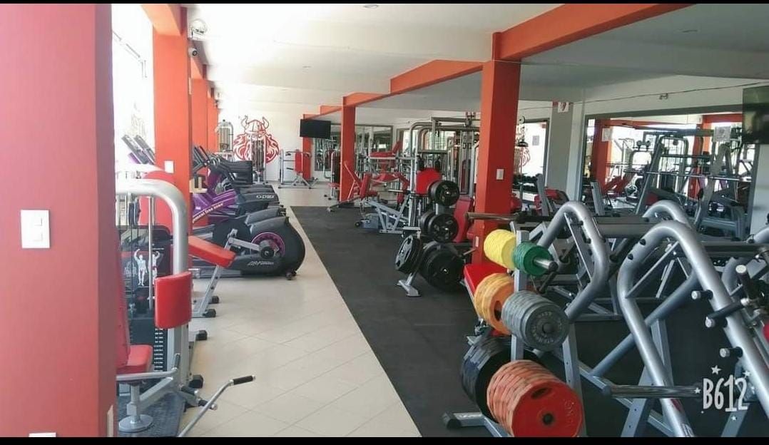 Imagem da estrutura da academia